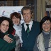 guido silvestri con carmen pellecchia enza russo e lina bruno